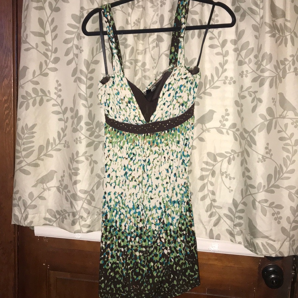 Multi color mini sundress